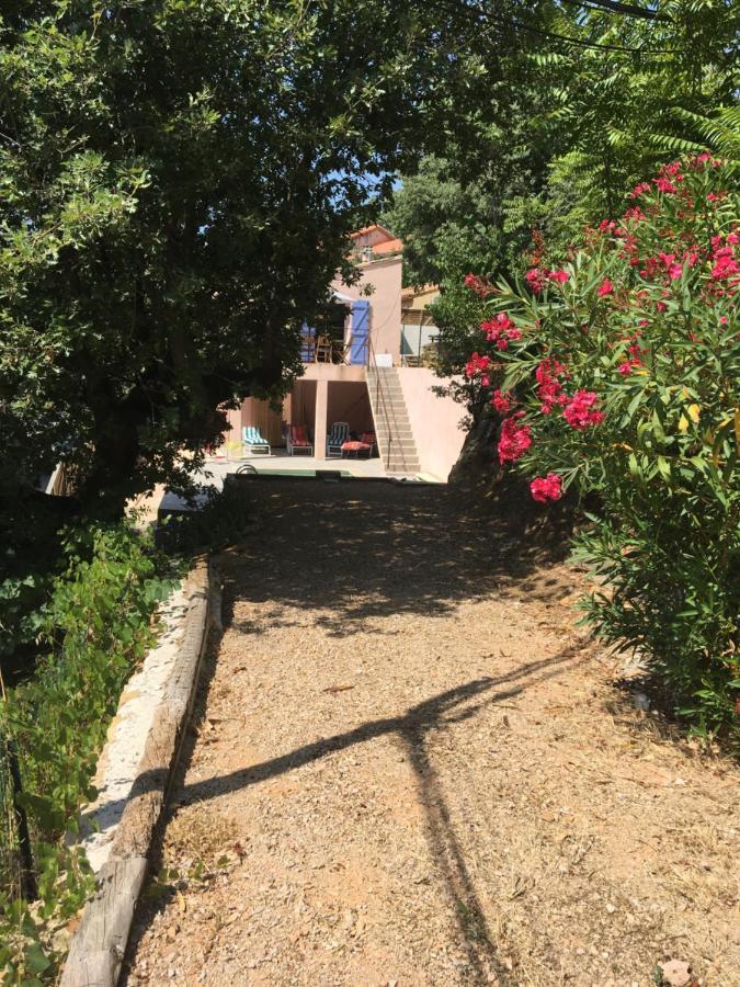 A L'Ombre Du Gros Chene Villa Sainte-Anastasie-sur-Issole ภายนอก รูปภาพ